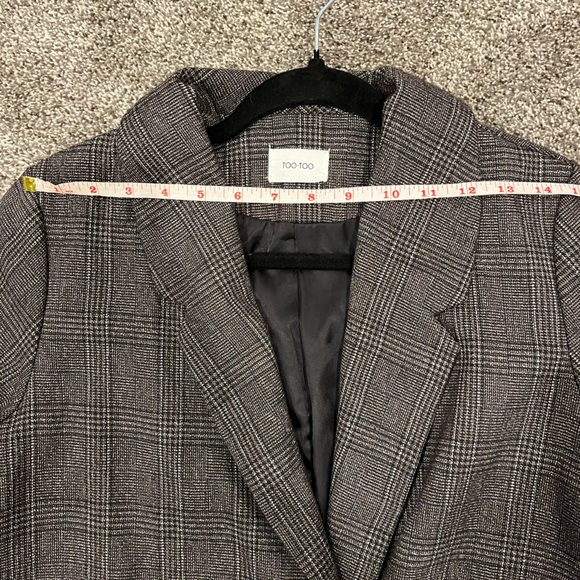 Women’s Plaid Blazer - Picture 6 of 7